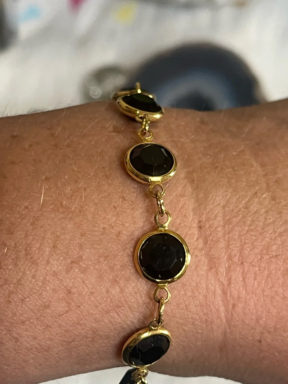 Swarovski Black Crystal Bracelet